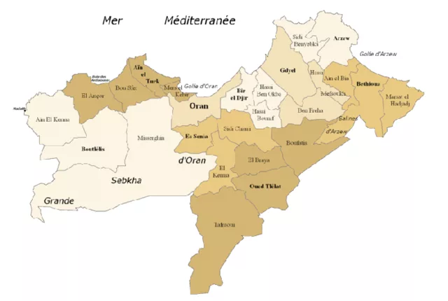 Plan communes oran in Oran, Algeria