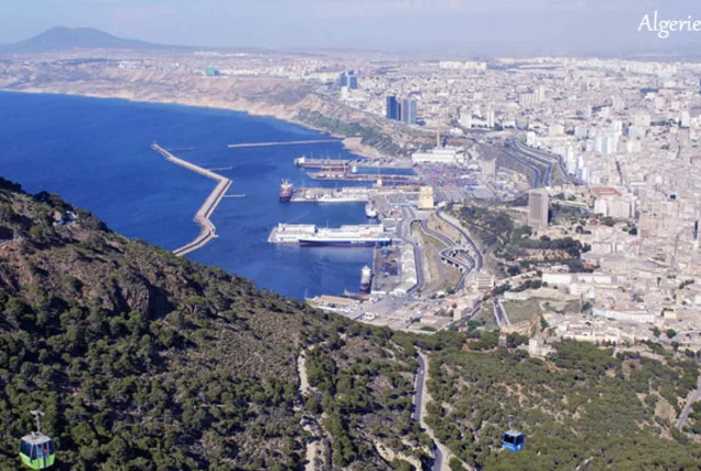 Vue sur oran in Oran, Algeria