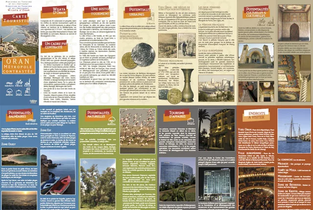 Brochure touristique oran large in Oran, Algeria