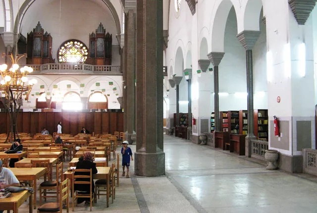 Interieur cathedrale sacre coeur oran in Oran, Algeria