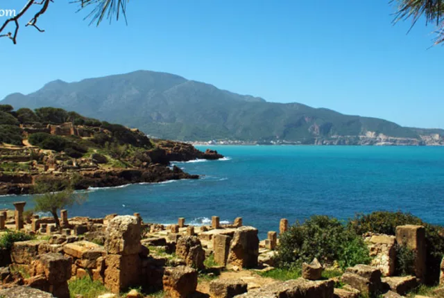 Ruines tipaza in Tipaza, Algeria