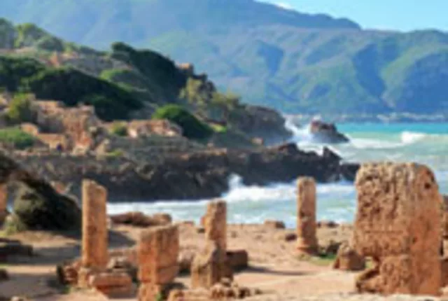 Ruines romaines tipaza in Tipaza, Algeria