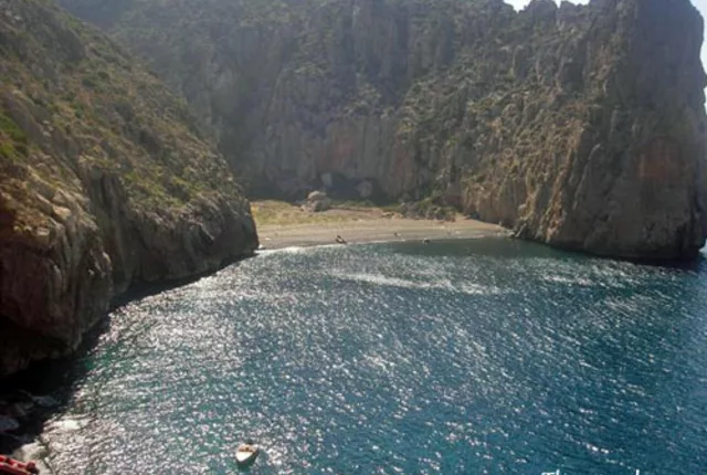 Plage barbadjani in Tlemcen, Algeria