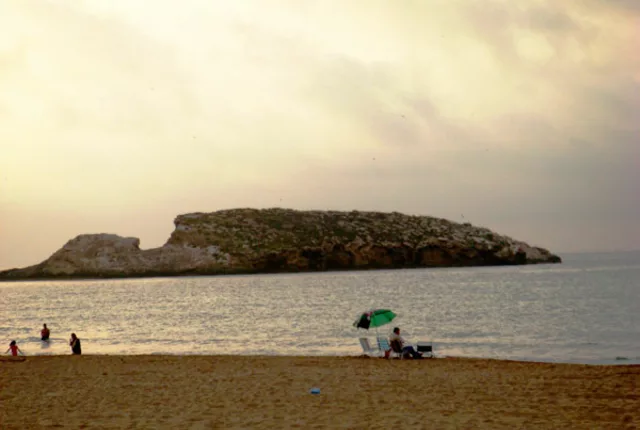Plage rachgoun c in Tlemcen, Algeria