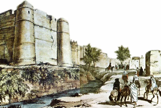 Peinture remparts cite tlemcen 2 in Tlemcen, Algeria