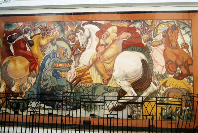 Fresque tribunal tlemcen in Tlemcen, Algeria