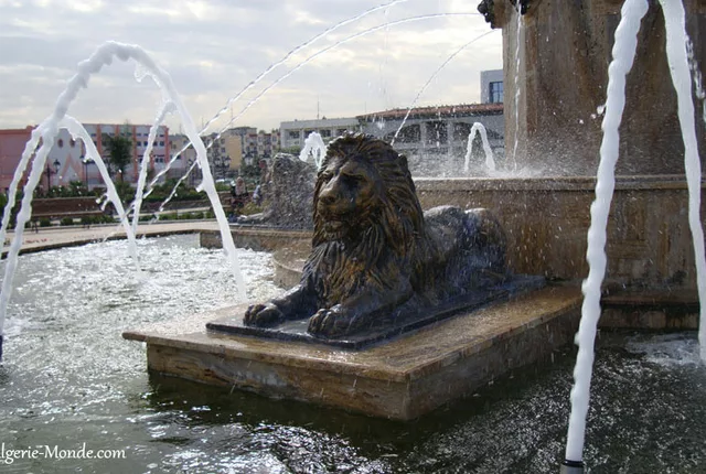 Fontaine lions bouira in Bouira, Algeria