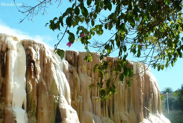 Cascades eaux chaudes guelma in Guelma, Algeria