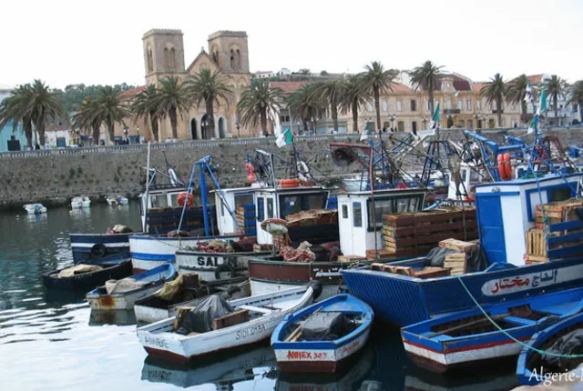 Port peche el kala in El Kala / El Tarf, Algeria