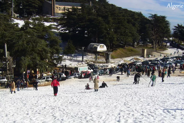 Station ski chrea in Blida, Algeria